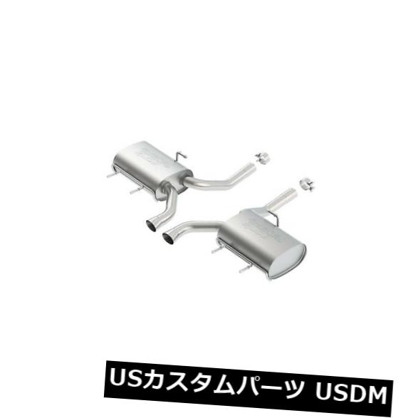 Borla 11824ツーリングアクスルバックエキゾーストシステムは11-14 CTSに適合 の通販は