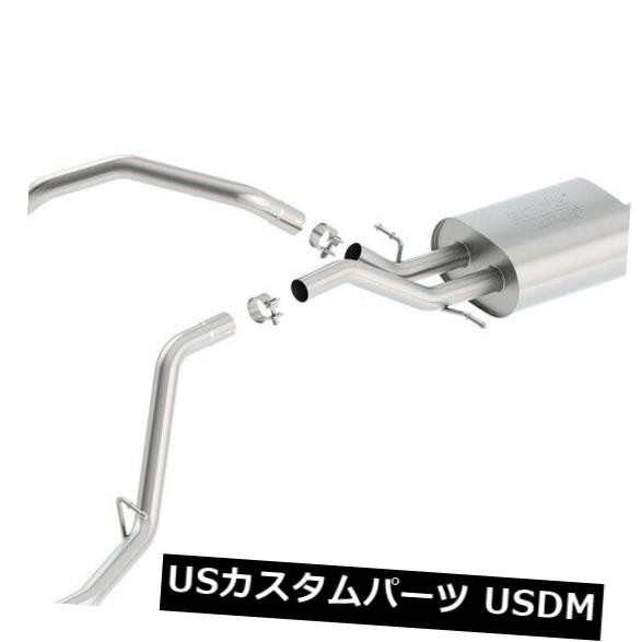 Borla 140537 ATAKキャットバックエキゾーストシステム の通販は