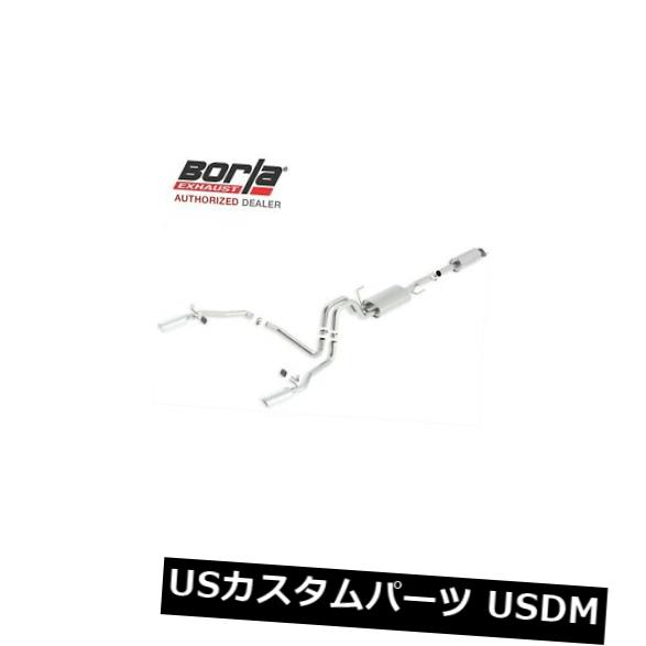 BORLA 140416キャットバックエキゾーストシステムSタイプ2011-2014フォードF-150 5.0L V8 の通販は