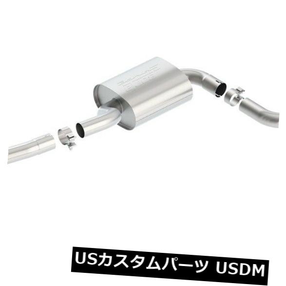 Borla 140734 Sタイプキャットバックエキゾーストシステムは15-17ゴルフSportWagenに適合 の通販は 139,920円
