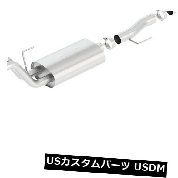 Borla 140617ツーリングキャットバックエキゾーストシステムは15-20 F-150に適合 の通販は