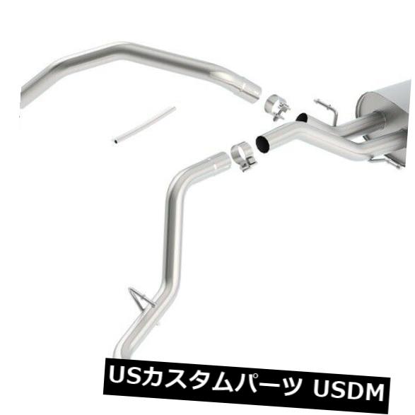 Borla 140720BC ATAK Cat-Back Exhaust System Fits Sierra 1500 Silverado 1500 の通販は