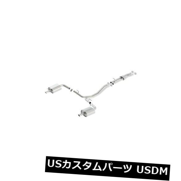 Borla 140659 Sタイプキャットバックエキゾーストシステムは16-17 Explorerに適合 の通販は
