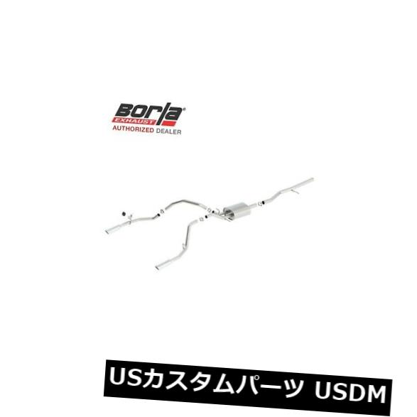 BORLA 140539 Cat-Back Exhaust S-Type 2014-2018 SIERRA / SILVERADO 1500 5.3L V8 の通販は