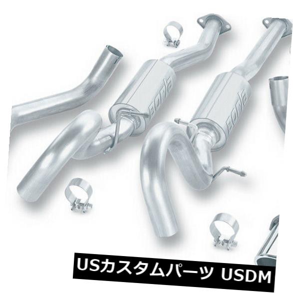 Borla 140067 Sタイプキャットバックエキゾーストシステムは99-04ムスタングに適合 の通販は