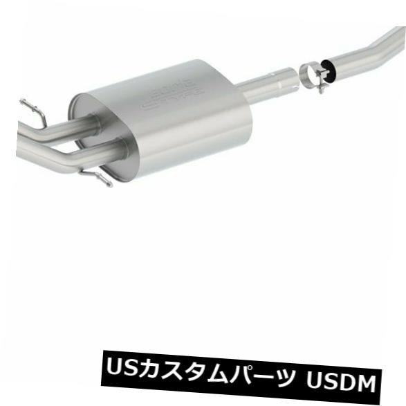 Borla S-Type Cat-Back 14 Sierra 1500 Ext。 Cab Stnd Bed / CC Short Bed 143.5in WB S の通販は