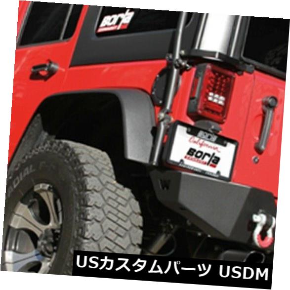 Borla 140460BCツーリングキャットバックエキゾーストシステムは12-18ラングラー（JK）に適合 の通販は