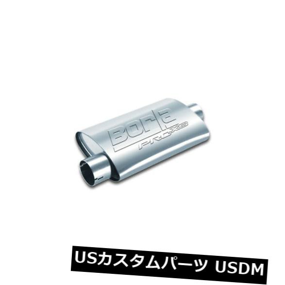 Borla 400482ユニバーサルセンター/オフセットオーバル3インチチューブ14インチx 4インチx 9.5インチPRO-XS M の通販は