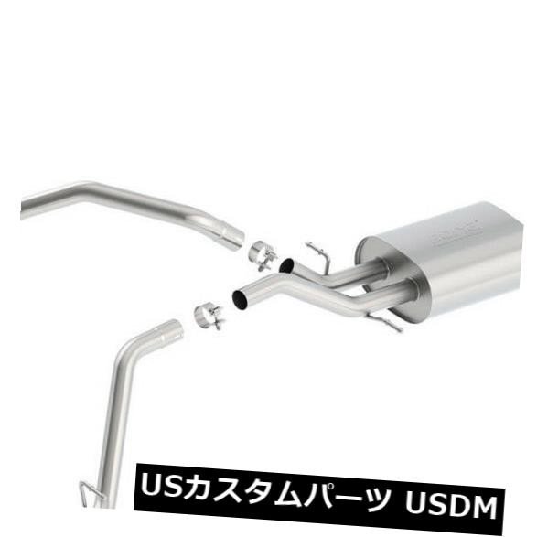 14-18シェビーシルバラード1500 5.3L V8のBORLA Sタイプキャットバックパフォーマンスエキゾースト の通販は