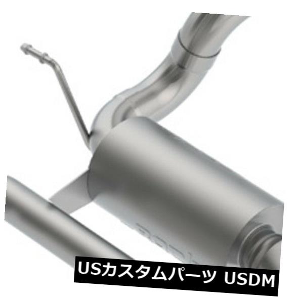 BORLA Sタイプアクスルバックパフォーマンスデュアルエキゾーストキット2018ジープラングラーJL / JLU の通販は