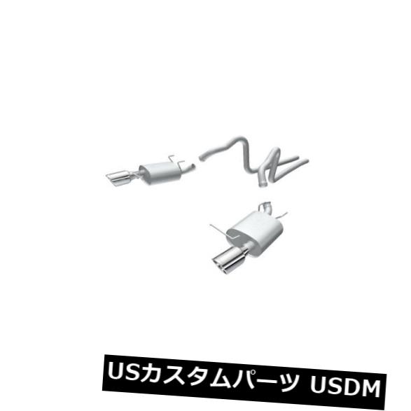 Borla 140375 2011 Ford Mustang 3.7L 6cyl 6spd RWD SS S-Type Catback Exhaust の通販は