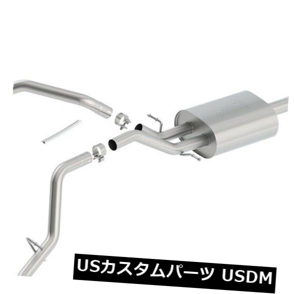 Sierra 1500 Silverado 1500 Borla 140545 S-Type Cat-Back Exhaust Systemに適合 の通販は