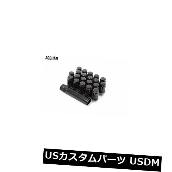20pcs Aodhan Spl35 Spline Acorn Black 12X1.25ホイールチューナースチールラグナット の通販は 33,000円