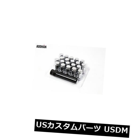 Aodhan Spl35 12X1.25 Chrome Spline Acorn Lug Nuts（20Pc w / Key）35mm Fits Honda の通販は 23,100円