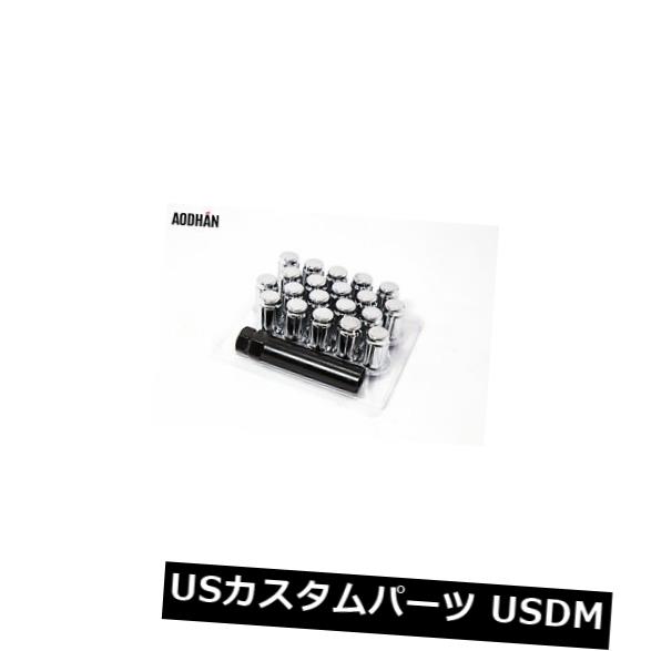 Aodhan Spl35 12X1.25 Chrome Spline Acorn Lug Nuts（20Pc w / Key）35mm Fits G35 Tc の通販は