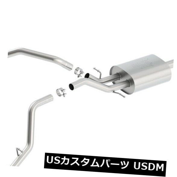 Borla 140549 ATAK Cat-Back Exhaust System Fits Sierra 1500 Silverado 1500 の通販は排気系
