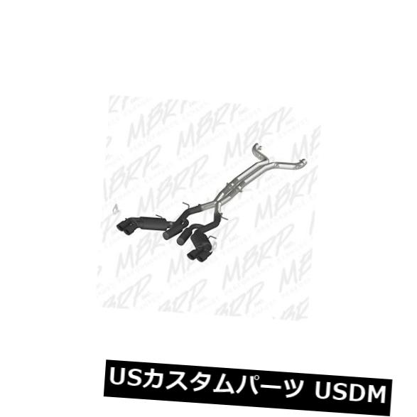 MBRPエキゾーストS7032BLKブラックシリーズキャットバックエキゾーストシステムフィット16-19カマロ の通販は 439,560円
