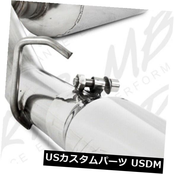 MBRPエキゾーストS5500409 XPシリーズキャットバックエキゾーストシステムは00-06 TJラングラーに適合 の通販は