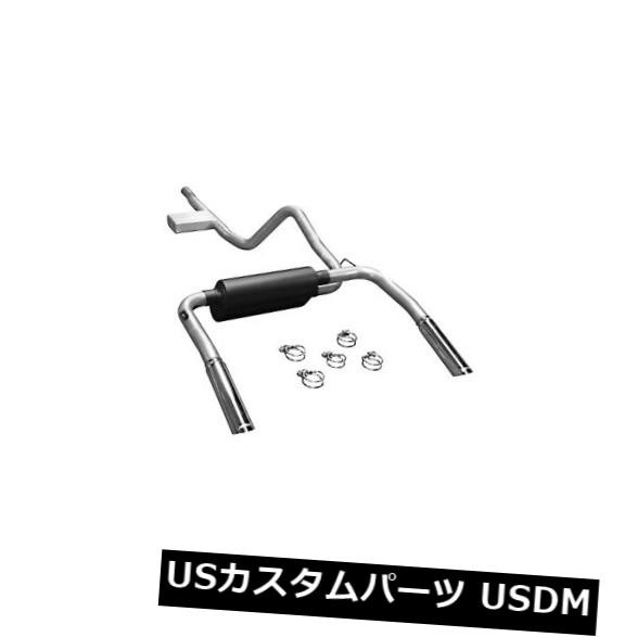 Flowmaster 17358アメリカンサンダーキャットバックエキゾーストシステムはカマロファイアバードに適合 の通販は