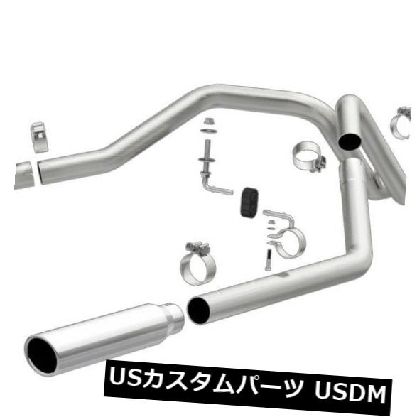 Magnaflow 15840 Hi-Floパフォーマンスエキゾーストシステム2.5 "デュアルキャットバックメイクオファー の通販は