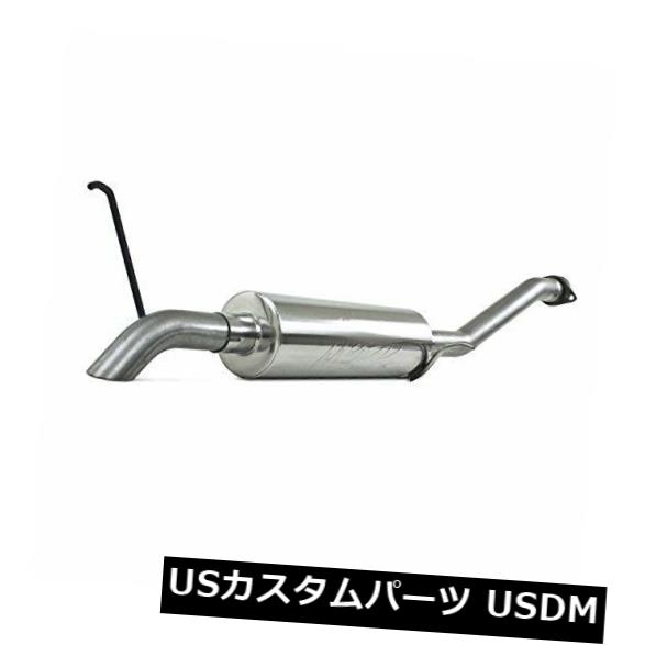 MBRPエキゾースト2004-2012 CHEVY COLORADO GMC CANYON BEFORE AXLE TURNDOWN ALUMINIZED の通販は