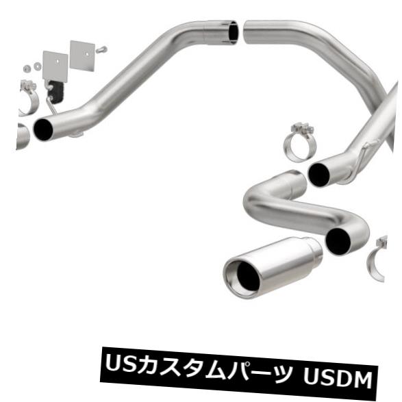 Magnaflow 16487 Hi-Floパフォーマンスエキゾーストシステム2.5 "デュアルキャットバックメイクオファー の通販は