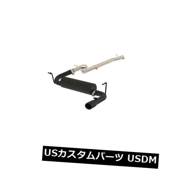MBRPエキゾーストS5502BLKブラックシリーズキャットバックエキゾーストシステムフィットラングラー（JK） の通販は