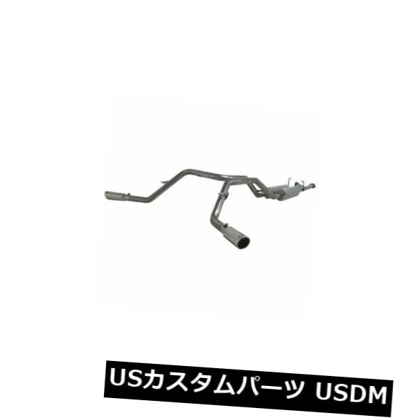 MBRPステンレス鋼CatBackデュアルエキゾーストシステム2007-09トヨタツンドラ4.7 / 5.7 の通販は