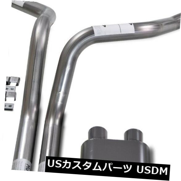 99-06シボレーGMCトラックステンレス2.5 "デュアルトラック排気キット1チャンバーブラックヒント の通販は 266,640円