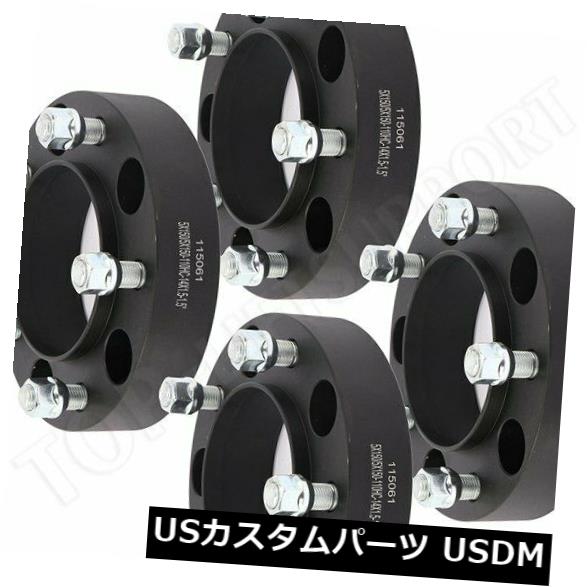 cars様 トヨタツンドラセコイアレクサス用2PCS 1.5 5x150ハブセン