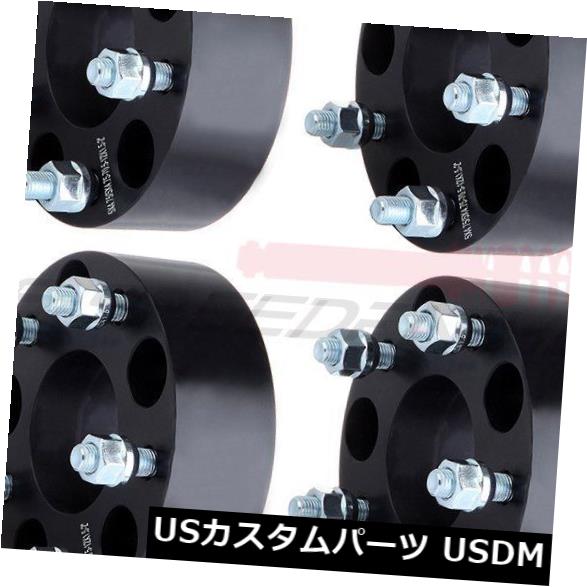 1964?198シェビーエルカミノ用4インチ2 "50mm厚5x4.75 12x1.5ホイールスペーサーセット の通販は 30,888円