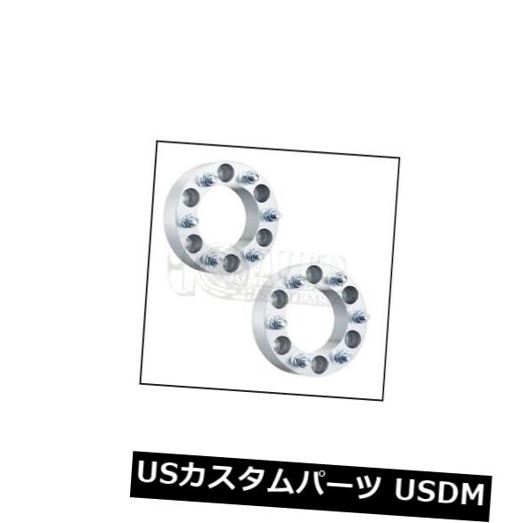 ハードウェア6x5.5付き2つのホイールスペーサー2 