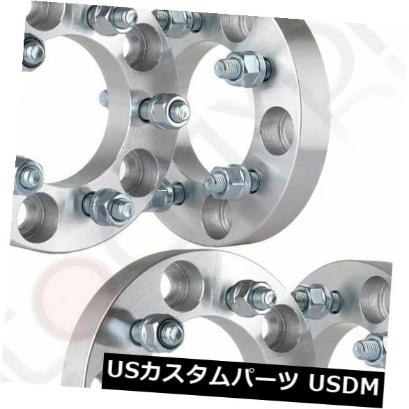 1990-1996シボレーカプリス用4P 5x5?5x4.5ホイールスペーサー1 "25mmアダプター12x1.5