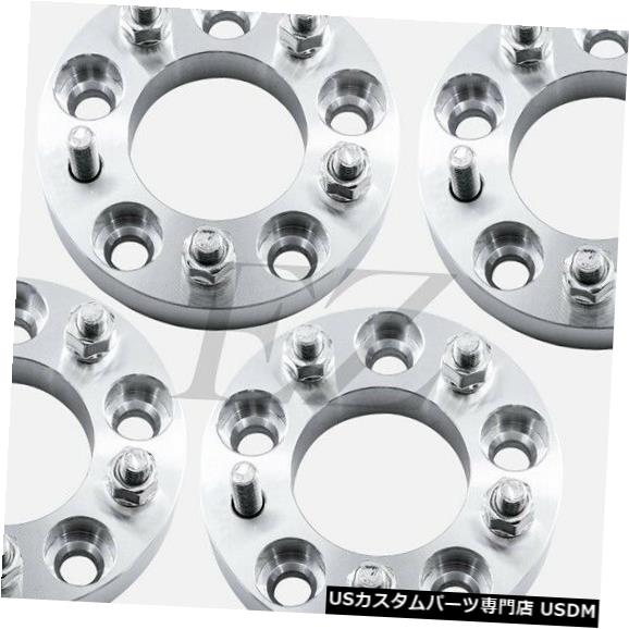 4ホイールアダプター5x100から5x5.5スペーサー| 1 厚い| 5x100