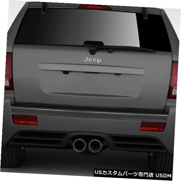 05-10ジープグランドチェロキーSRTルックデュラフレックスリアボディキットバンパー!!! 109328 の通販は