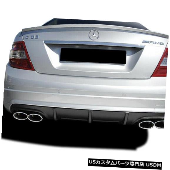 08-14メルセデスCクラスC63 w / PDC V1 Look Vaeroリアボディキットバンパー!!! 109859 の通販は 267,960円