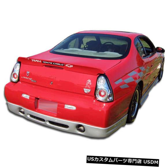 00-05シボレーモンテカルロレーサーデュラフレックスリアバンパーリップボディキット!!! 104373 の通販は