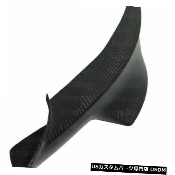 09-11 BMW 3シリーズセイボンカーボンファイバーフロントバンパーリップボディキットFL0910BMWE90-T  A の通販は