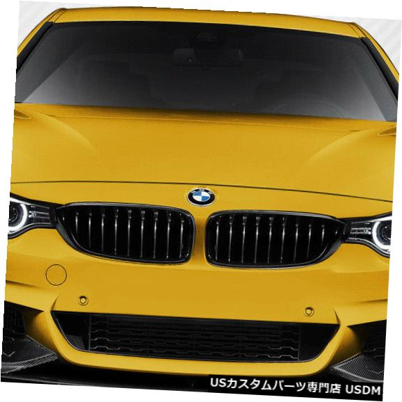 14-18 BMW 4シリーズM Perf DriTechカーボンファイバーフロントバンパーリップボディキット！ 113148 の通販は 145,200円