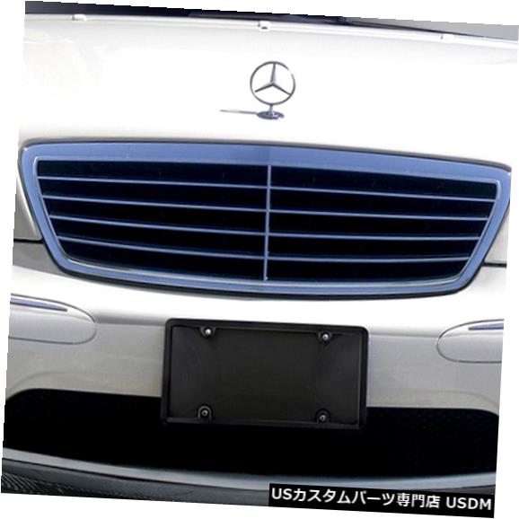 03-06メルセデスSクラススポーツカーボンファイバーフロントバンパーリップボディキット!!! 113438 281,160円