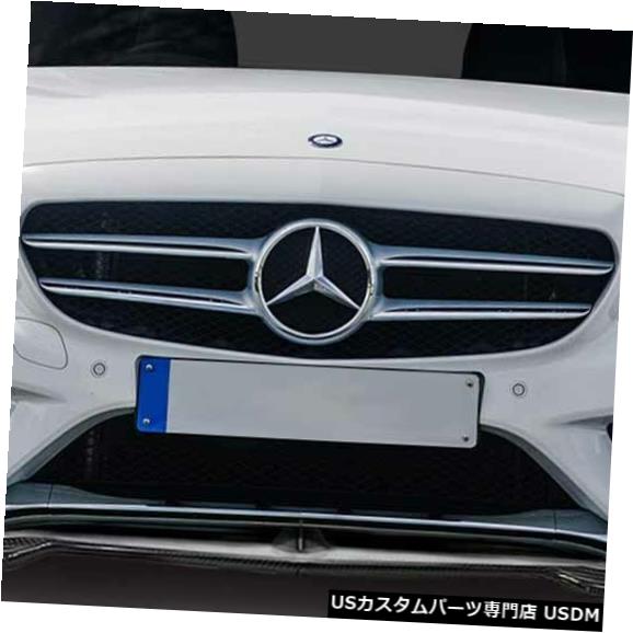 15-18メルセデスCクラスフォーチュンカーボンファイバーフロントバンパーリップボディキット!!! 114375 の通販は