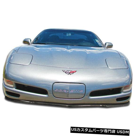 97-04シボレーコルベットC5Rカーボンファイバーフロントバンパーリップボディキット!!! 106146 の通販は 281,160円