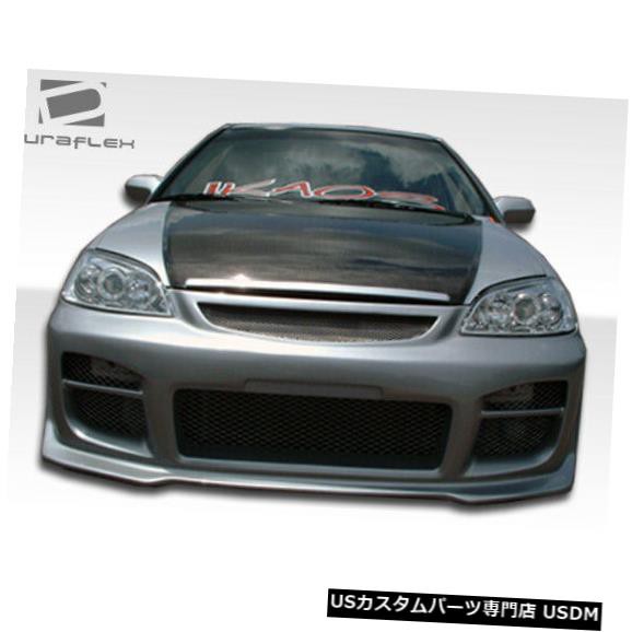 01-03ホンダシビック2DR R34デュラフレックスフロントボディキットバンパー!!! 100256 の通販は