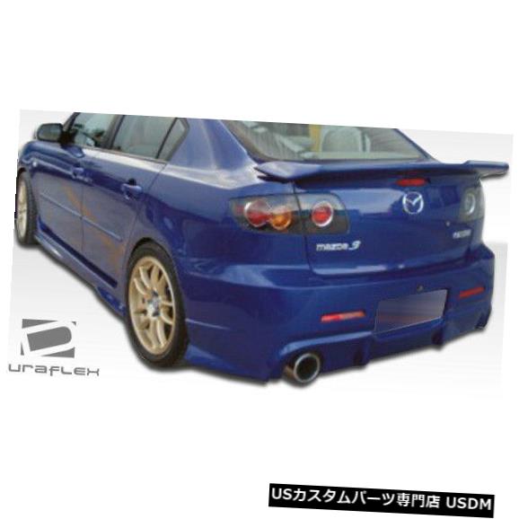 hana 04-09マツダマツダ3 4DR I-Spec Duraflex Body Kit-Wing / Spoil