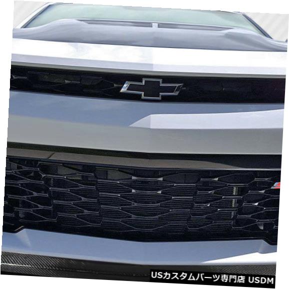 16-18シボレーカマロGM-Xカーボンファイバークリエーションズフロントバンパーリップボディキット!!! の通販は