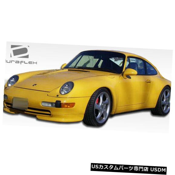 95-98ポルシェ993 RSルックDuraflexフロントバンパーアドオンボディキット!!! 105102 の通販は