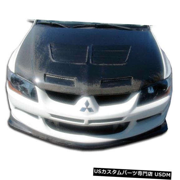 03-05三菱エボリューションデーモンカーボンファイバーフロントバンパーリップボディキット102781 の通販は