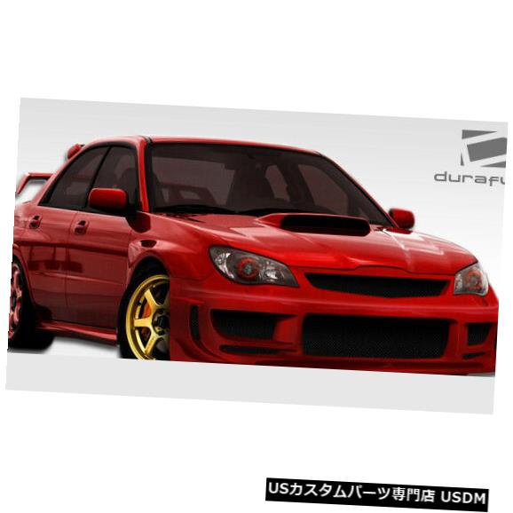 Spoiler 02-03スバルインプレッサWRCルックデュラフレックスフロントボディキットバンパー!!! 115697 02-03 Subaru 02-03スバルインプレッサSTIルックデュラフレックスフロントボディ