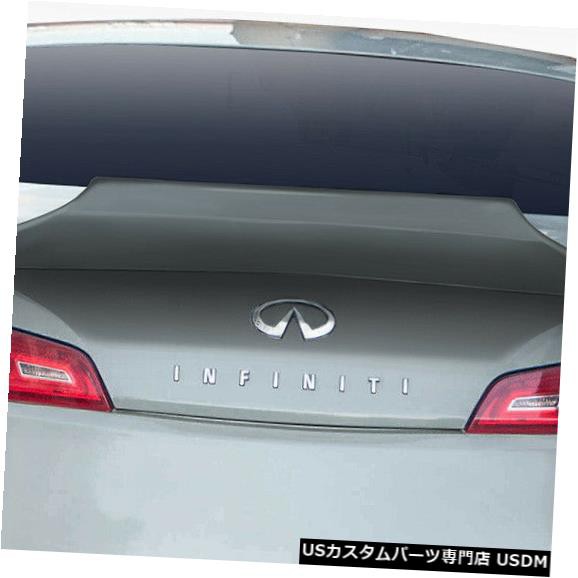 03-07 Infiniti G Coupe Visceral Duraflex Body Kit-Wing / Spoilに適合 er !!! 114311