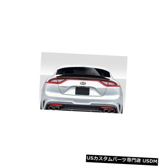 17-19 Kia Stinger MSR V2 Duraflex Body Kit-Wing / Spoilに適合 115017